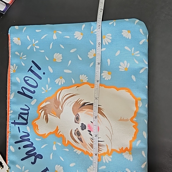 Ginger 🎁 Oliphant Cosmetic Bag NWT - Picture 7 of 10